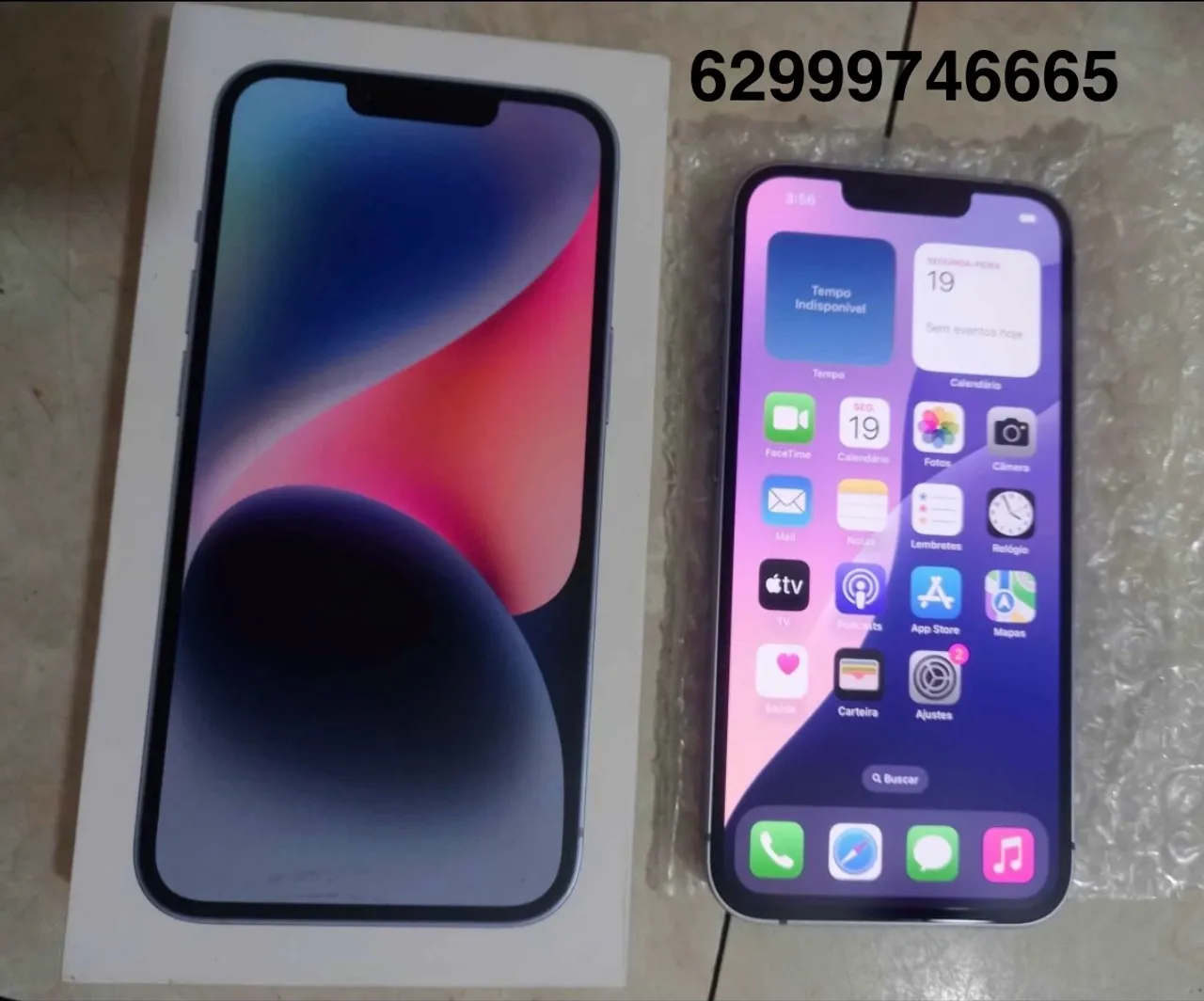 IPhone 14 azul