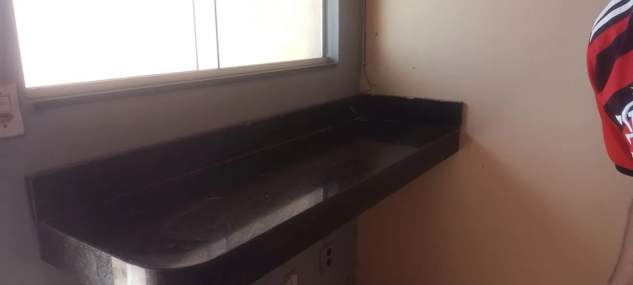 Bancada de pia em granito