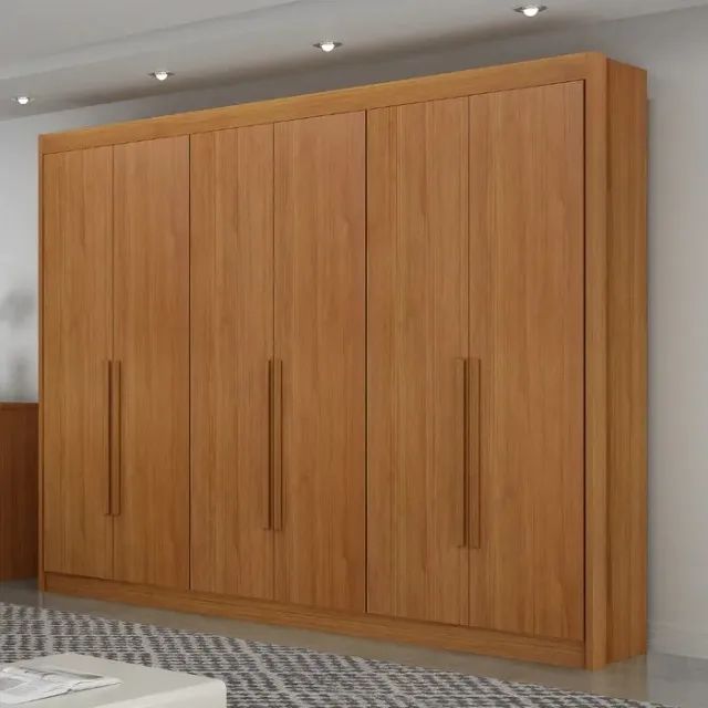 Guarda Roupa 100% MDF 6 Portas 6 Gavetas Novo entregamos