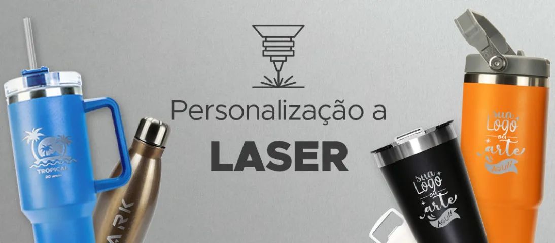 Gravação a laser Personalizada Metais Brindes Eventos