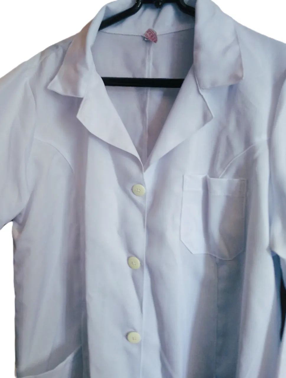 jaleco branco unissex tam. G Novo - Foto 3