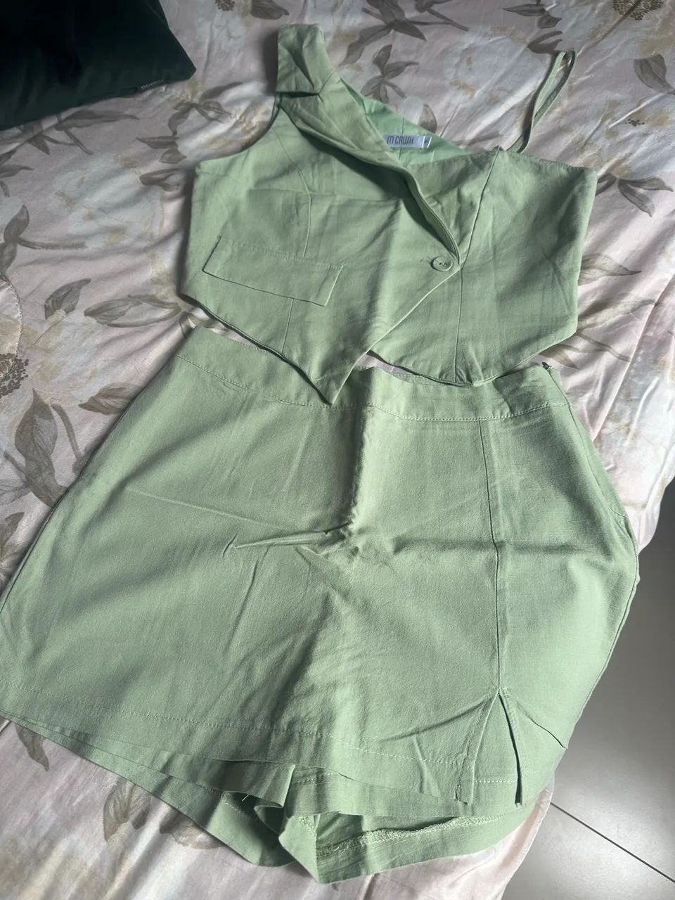 Conjunto feminino de linho - Foto 3