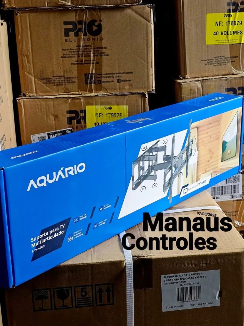 Suporte para TV Multiarticulado até 80 polegadas 