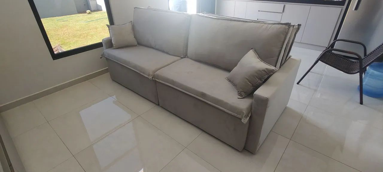 Sofá sem caixa (novo e direto da fábrica) - Foto 2