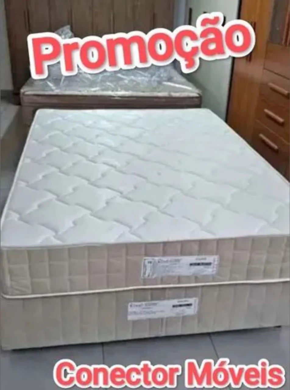 Cama Box molas ensacdas pronta entrega - Promoção