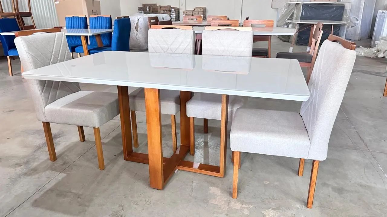 Mesa de Jantar 6 ligares - Foto 5