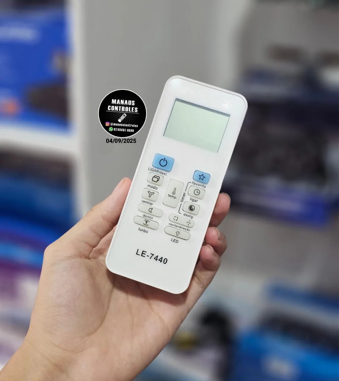 Controle para ar-condicionado springer  split 64312217267842120