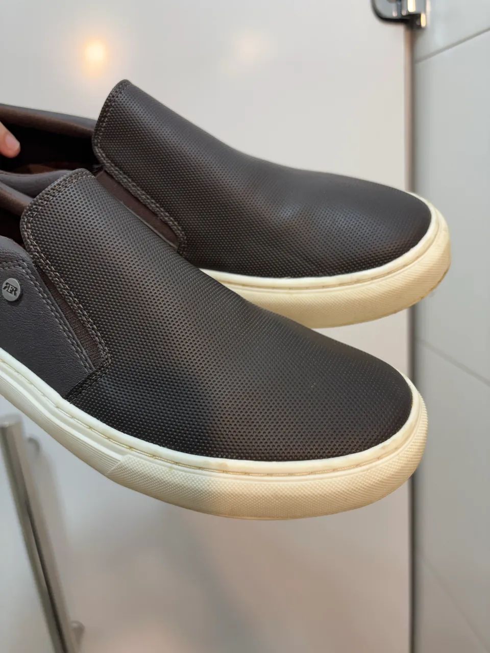 Sapato - Slip on, MARROM - tam 41 - Foto 2