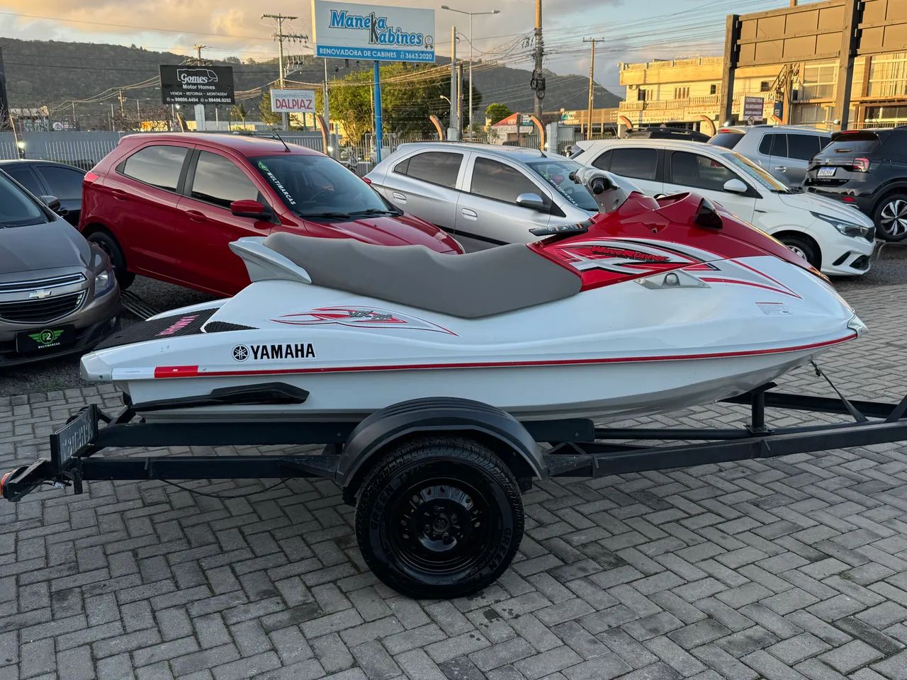 Jetski Yamaha vx700 2008 e carreta 2023 - Foto 7