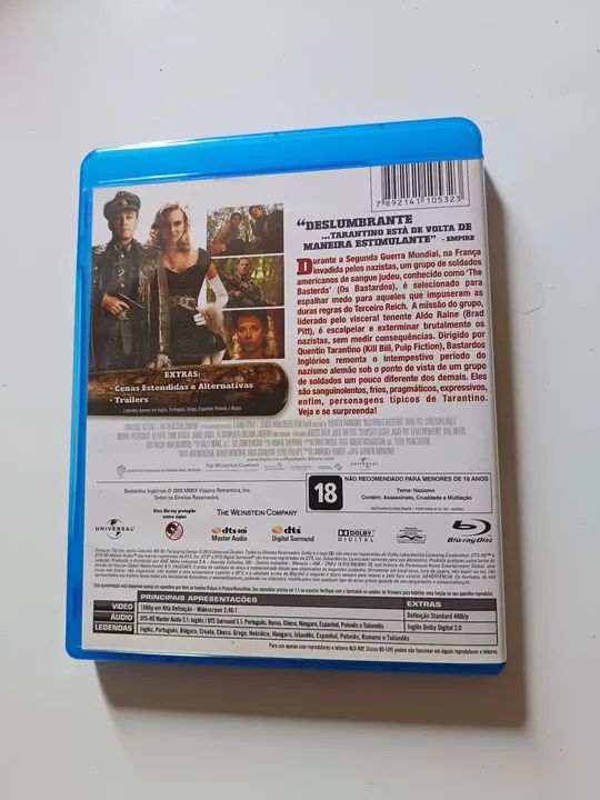 Bastardos Inglórios - Blu-ray - Foto 2