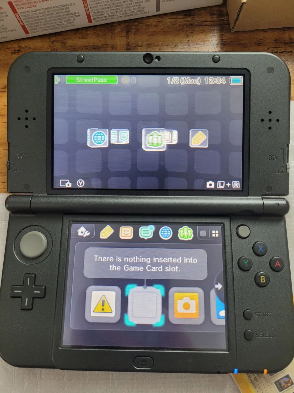 New Nintendo 3DS XL Na Caixa Conservado - Foto 5