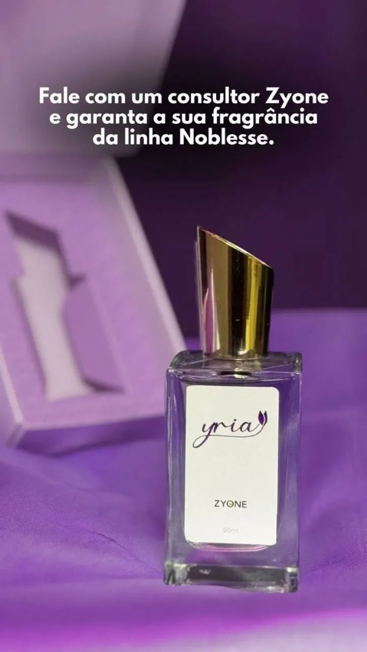 Perfume Yria Nobless Zyone  - 50ml - Foto 5