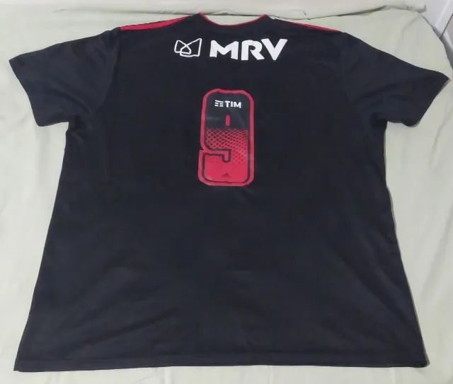 Camisa Flamengo Treino 2020 Adidas 2GG Numero 9 - Foto 3