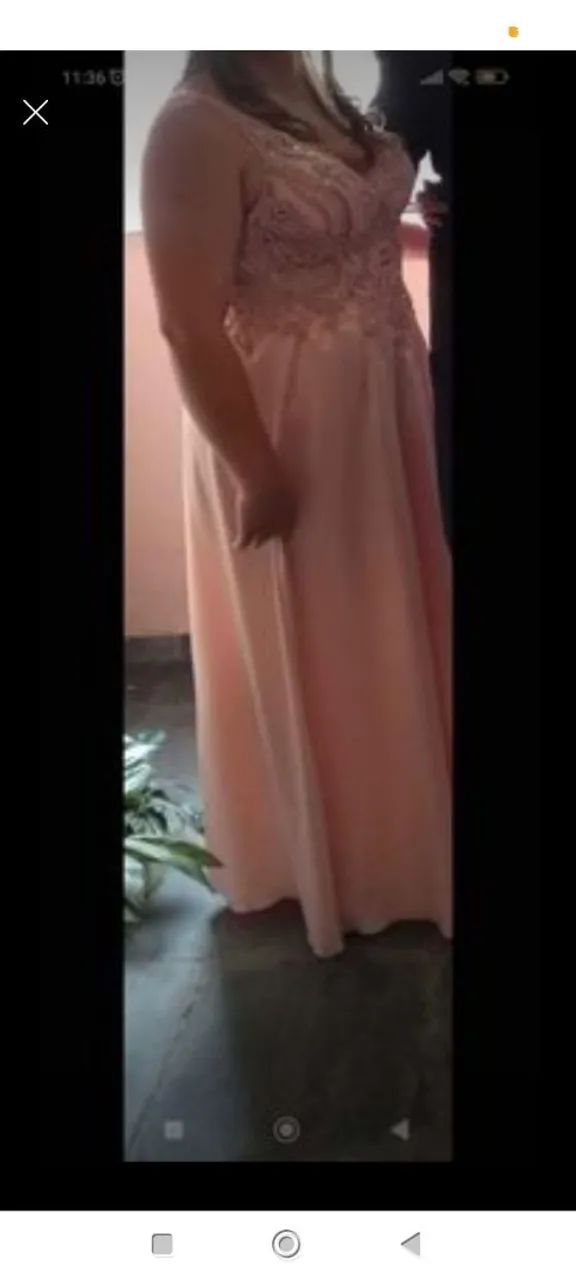 Vestido de Festa Rosa - Foto 3