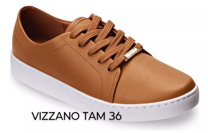Tênis Vizzano Tam 36 - Marrom