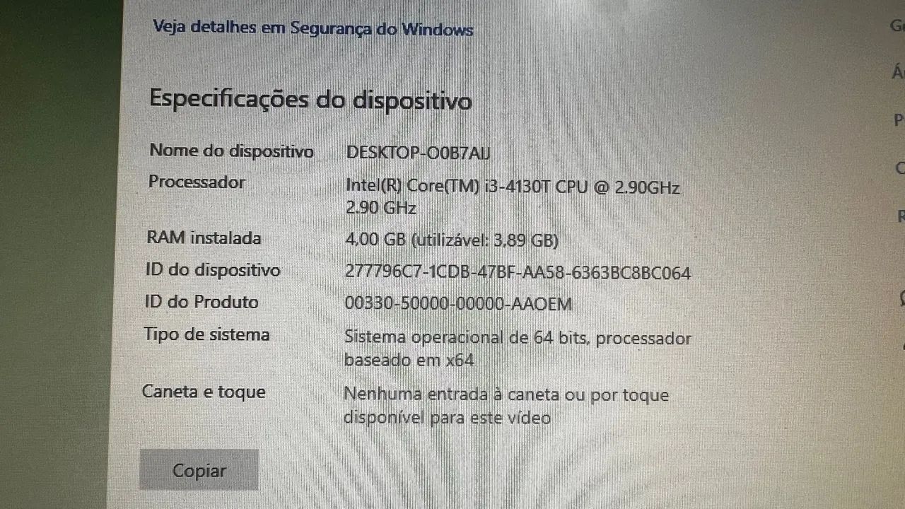 Mini DeskTop LENOVO ThinkCentre M93 - Intel Core i3-4130T - Foto 2