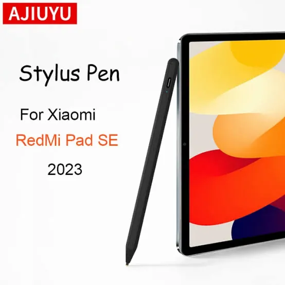 AJIUYU-Caneta Stylus Recarregável Xiaomi, Caneta Tablet para Mi Pad 6, iPad SE Lacrado