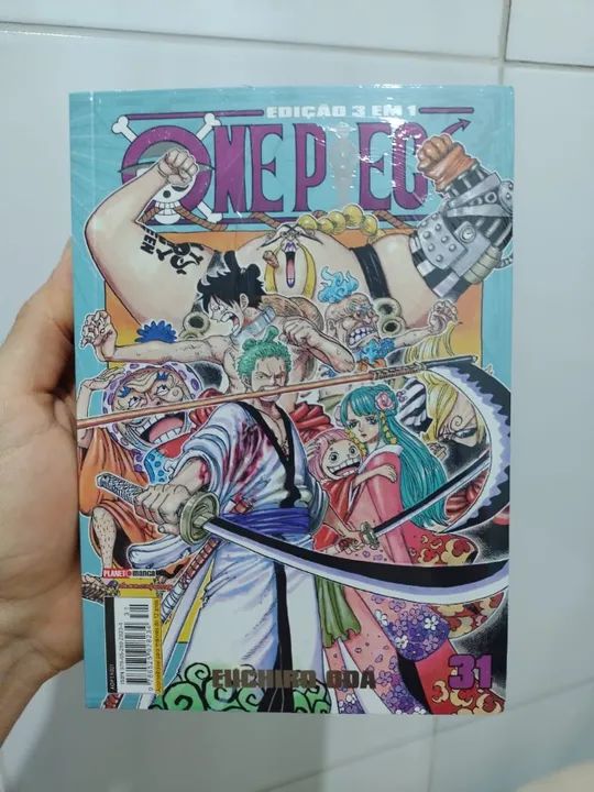 Mangá One Piece 3 em 1 Volume 31 - Lacrado