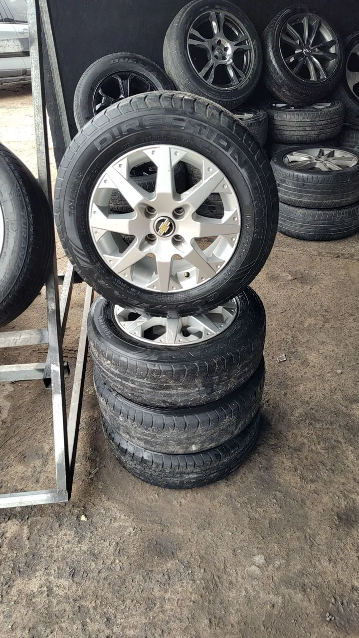 aro 14 modelo astra pneus meia vida