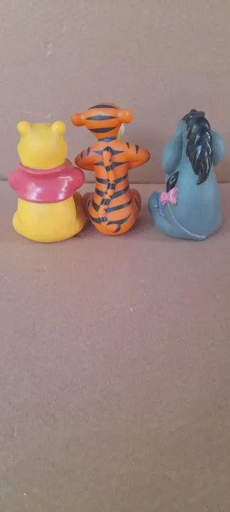 Bonecos Winnie the Pooh, Tigrão e Eeyore - Foto 2