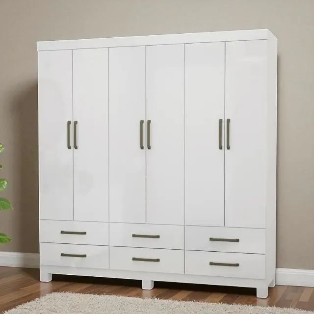 Guarda Roupa Dallas Branco