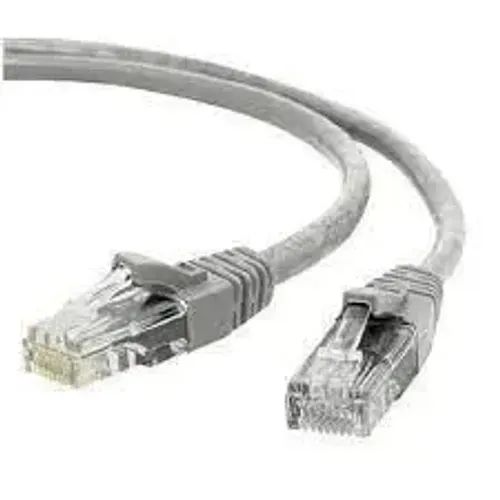 Cabo De Rede - Cat6 15mts Cinza - 100% Cobre + Rj45 Crimpado