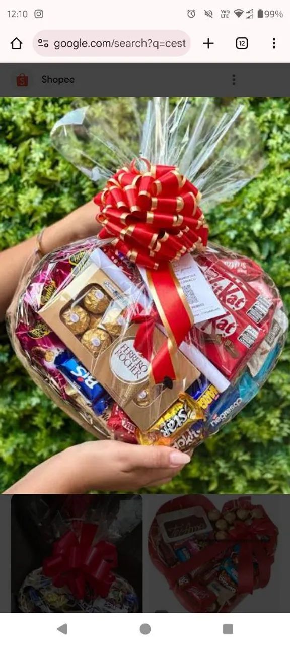 Cestas de Presentes : Chocolates , Canecas decoradas - Foto 5