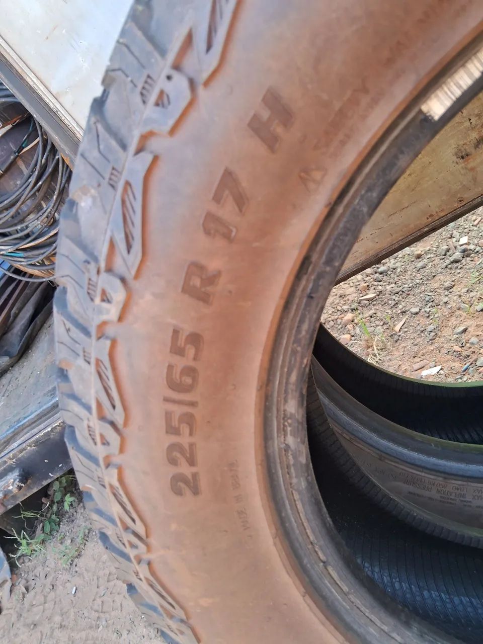 Jogo de Pneus 225/65 R17 SEMAT TRAIL-LIFE A/T - Foto 4