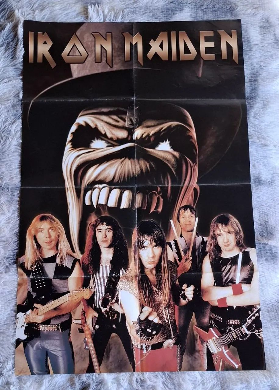 Mega Poster Iron Maiden - Quem é quem no donzela de ferro?