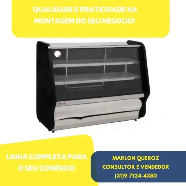 Balcão Refrigerado 1,25M Ormifrio Novo 127-220v