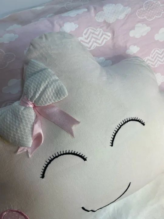 Kit para MINI BERÇO tema Nuvem  - Foto 6