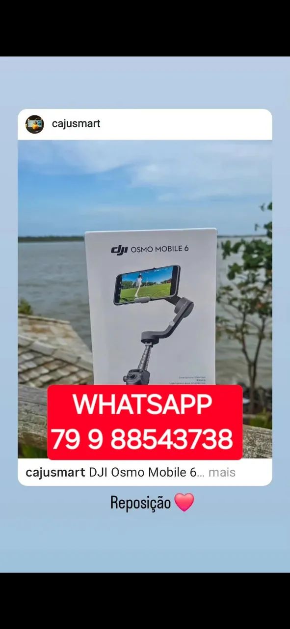 GIMBAL ESTABILIZADOR DJI OSMO MOBILE 6