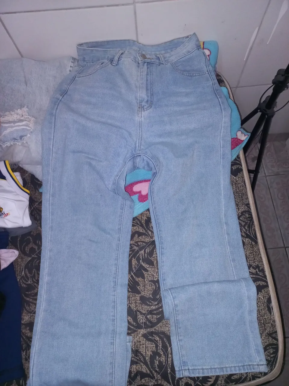 Calça Jeans Azul Claro - Nova!