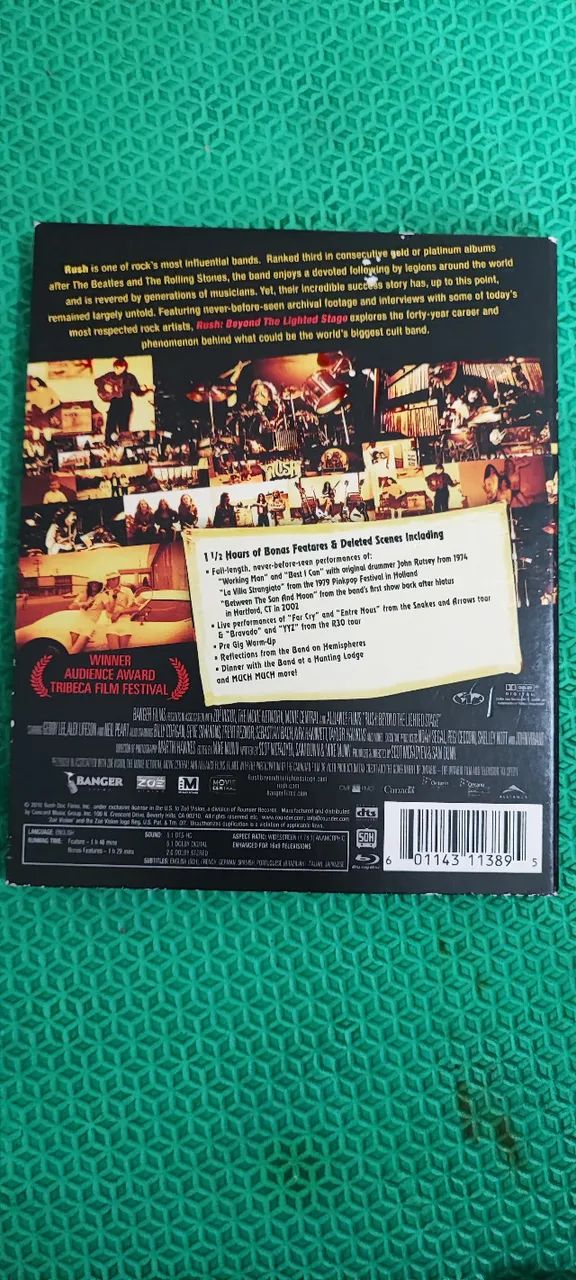 Blu-Ray Rush - Beyond The Lighted Stage (Blu-Ray) (Digipack) (Importado) - Foto 2