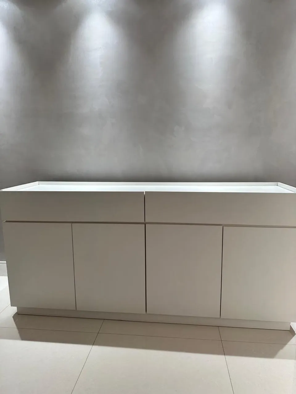 Aparador Branco Moderno para Organização
