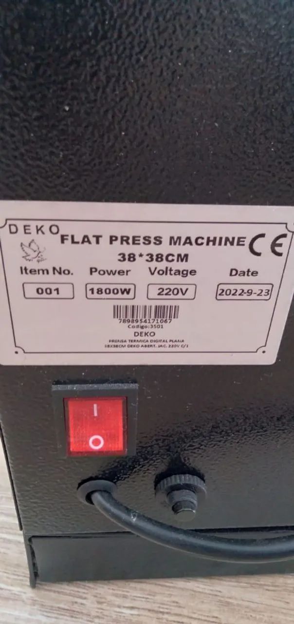 PRENSA TÉRMICA 64292690092290122