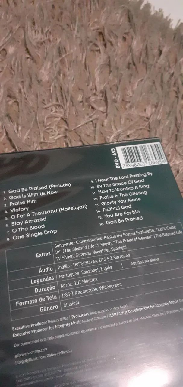 Dvd God be praised Gateway Worship - Foto 3