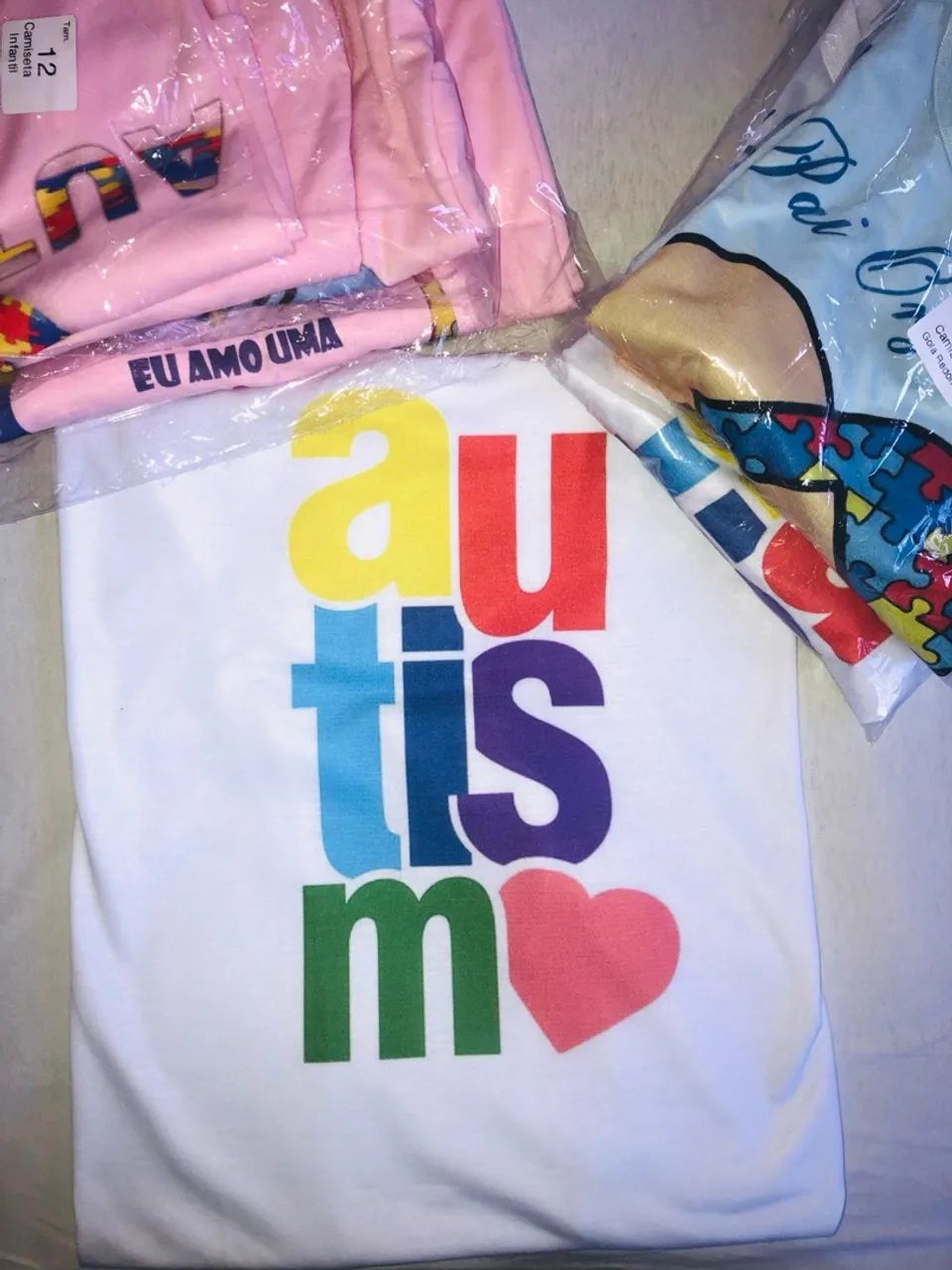 Camisetas tema autismo - Foto 3
