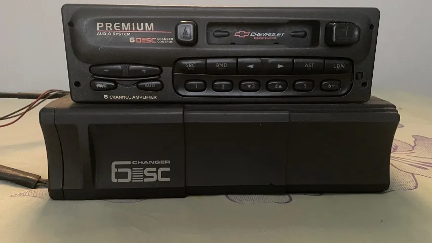 Rádio Gm Vectra 97 A 2002 Com Disqueteira Original