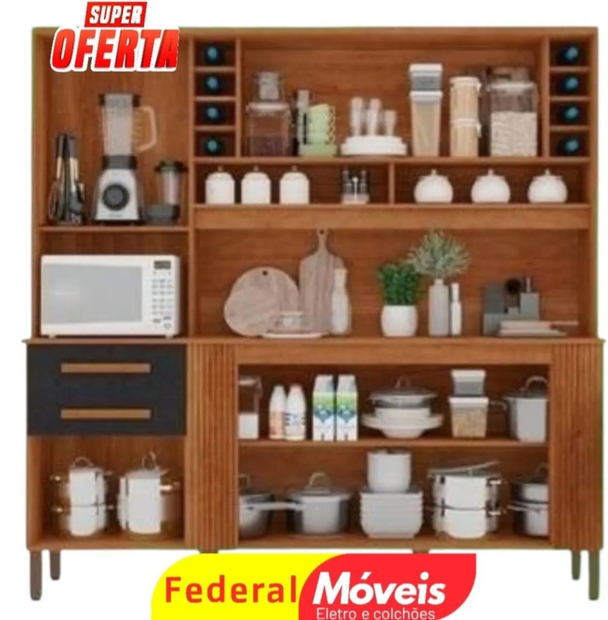 Armário para Cozinha 2,00cm - Novo, Prático e Elegante! - Foto 2