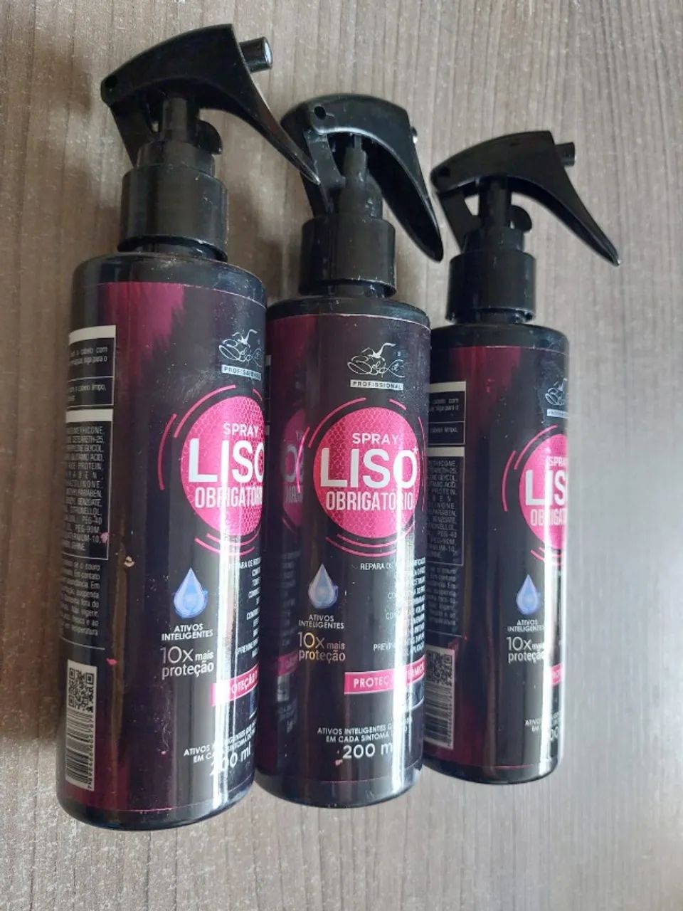  Kit C3 Spray Liso Obrigatório 200ml valor 29,00 - Foto 3