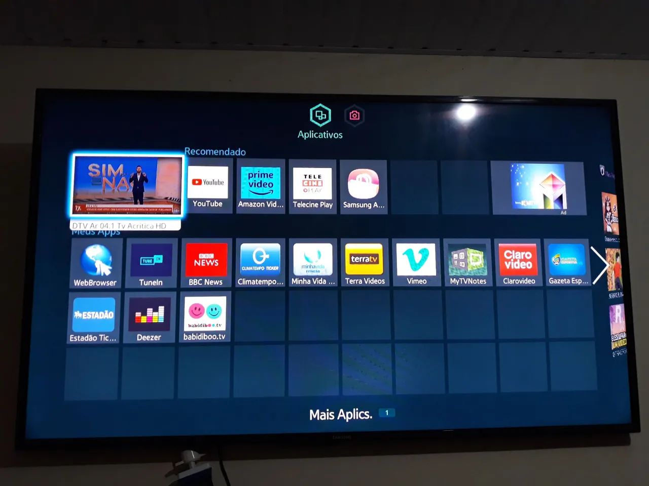 TV smart  Samsung 60 polegadas  - Foto 3
