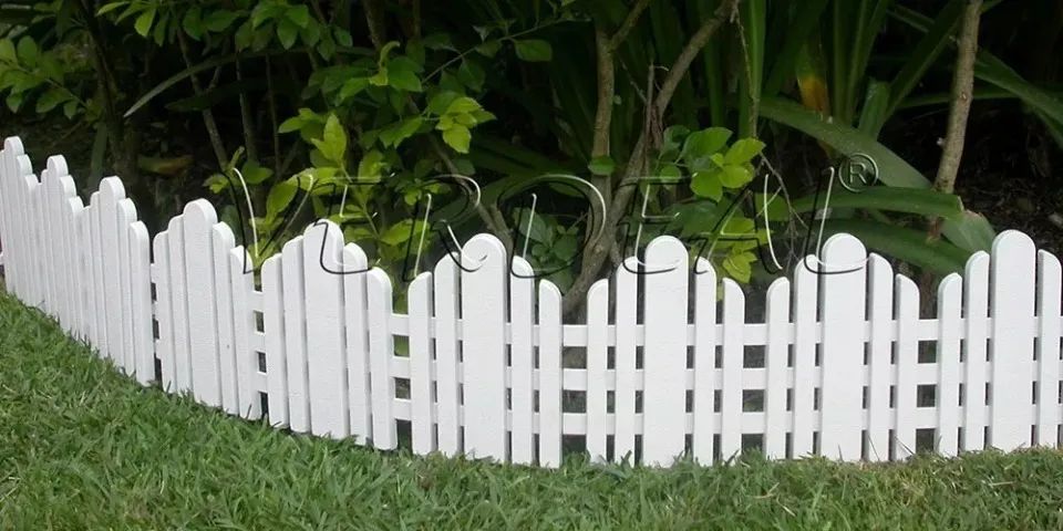 Cerca Decorativa De Jardim Branco - Foto 5