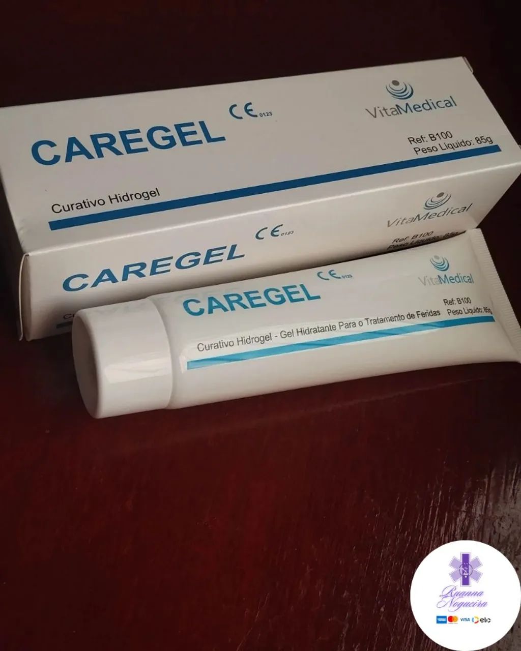 Hidrogel Caregel 85g - Vital Medical 