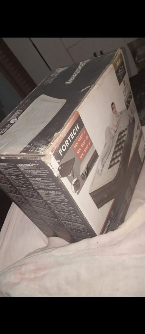 Colchão inflável de casal  - Foto 3