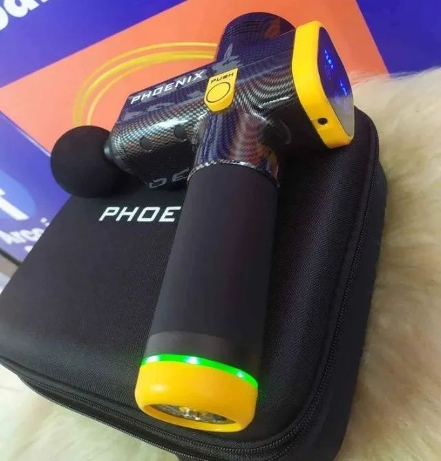 Pistola massageadora miofacial profissional Phoenix /VErsão Pistola massageadora miofacial profissional Phoenix /VErsão