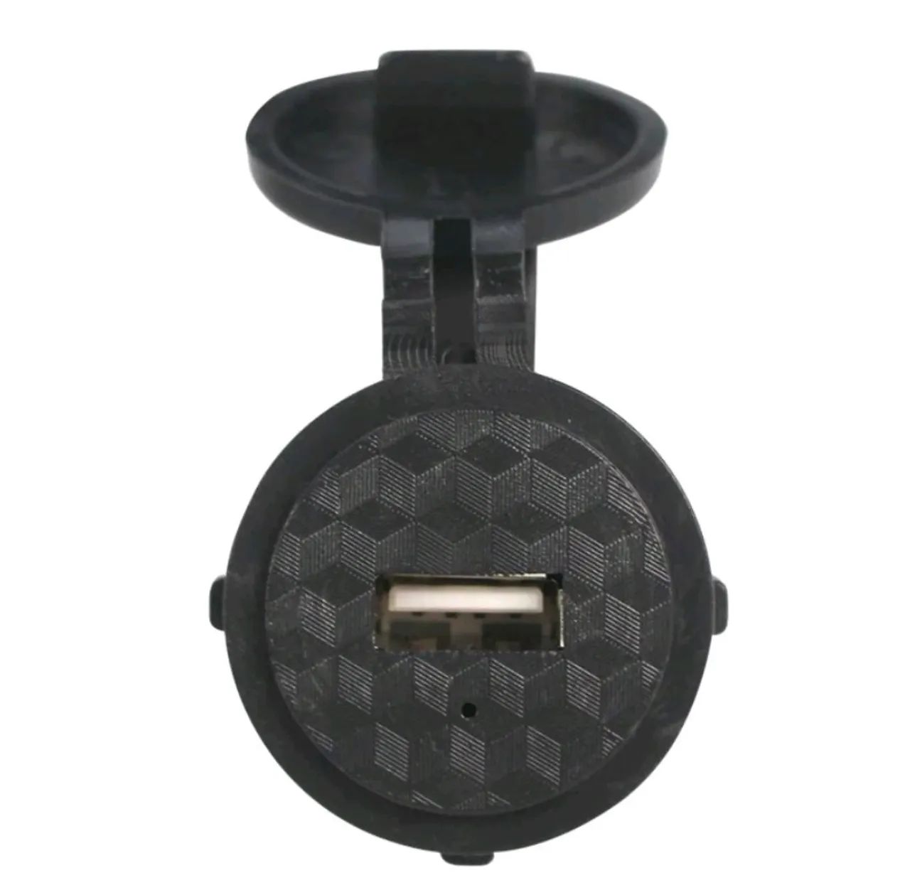 Carregador Celular USB para Moto Tomada Impermeável - Foto 4