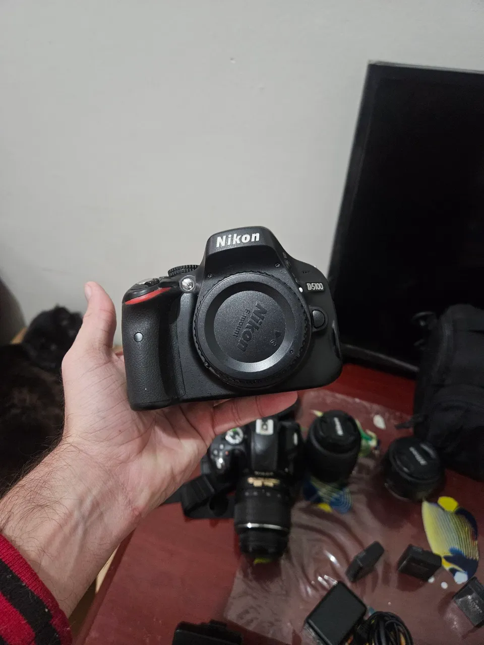 2 Câmeras Nikon D5100 com acessorios - Perfeita para fotos e vídeos!