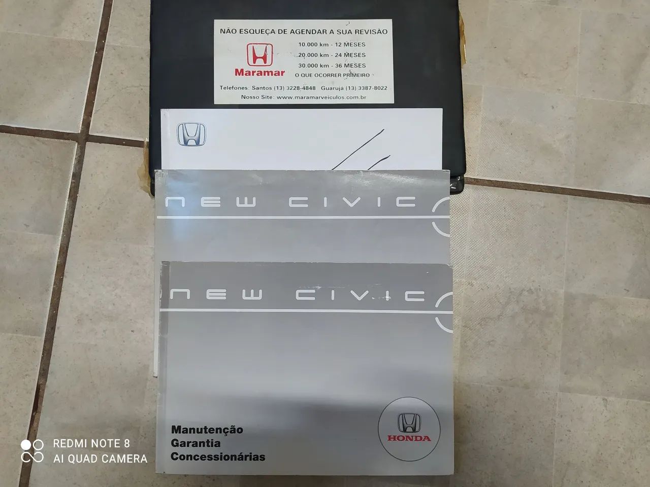 Manual do proprietário Honda Civic lx - Foto 4