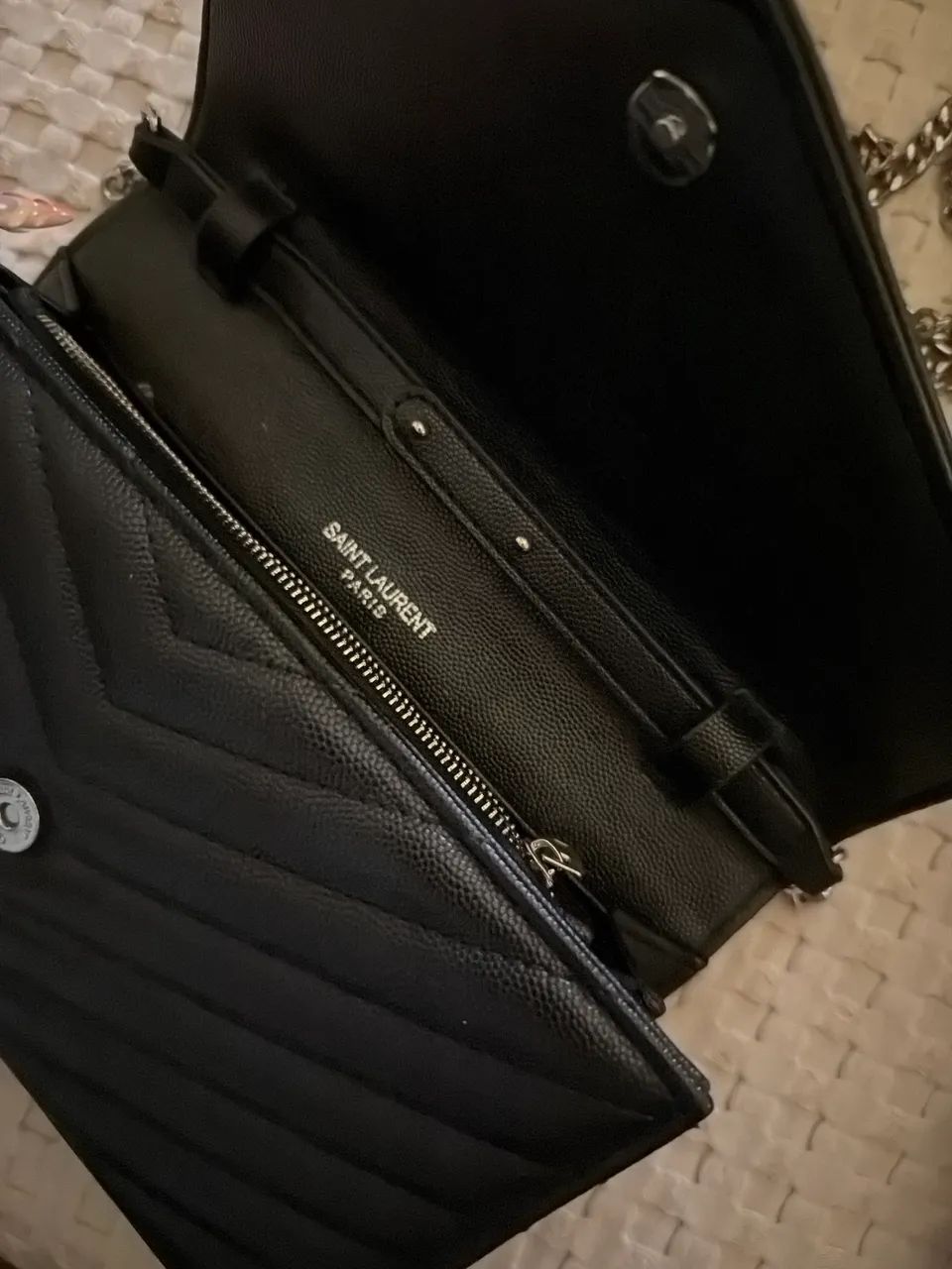 bolsa ysl toda preta - Foto 2